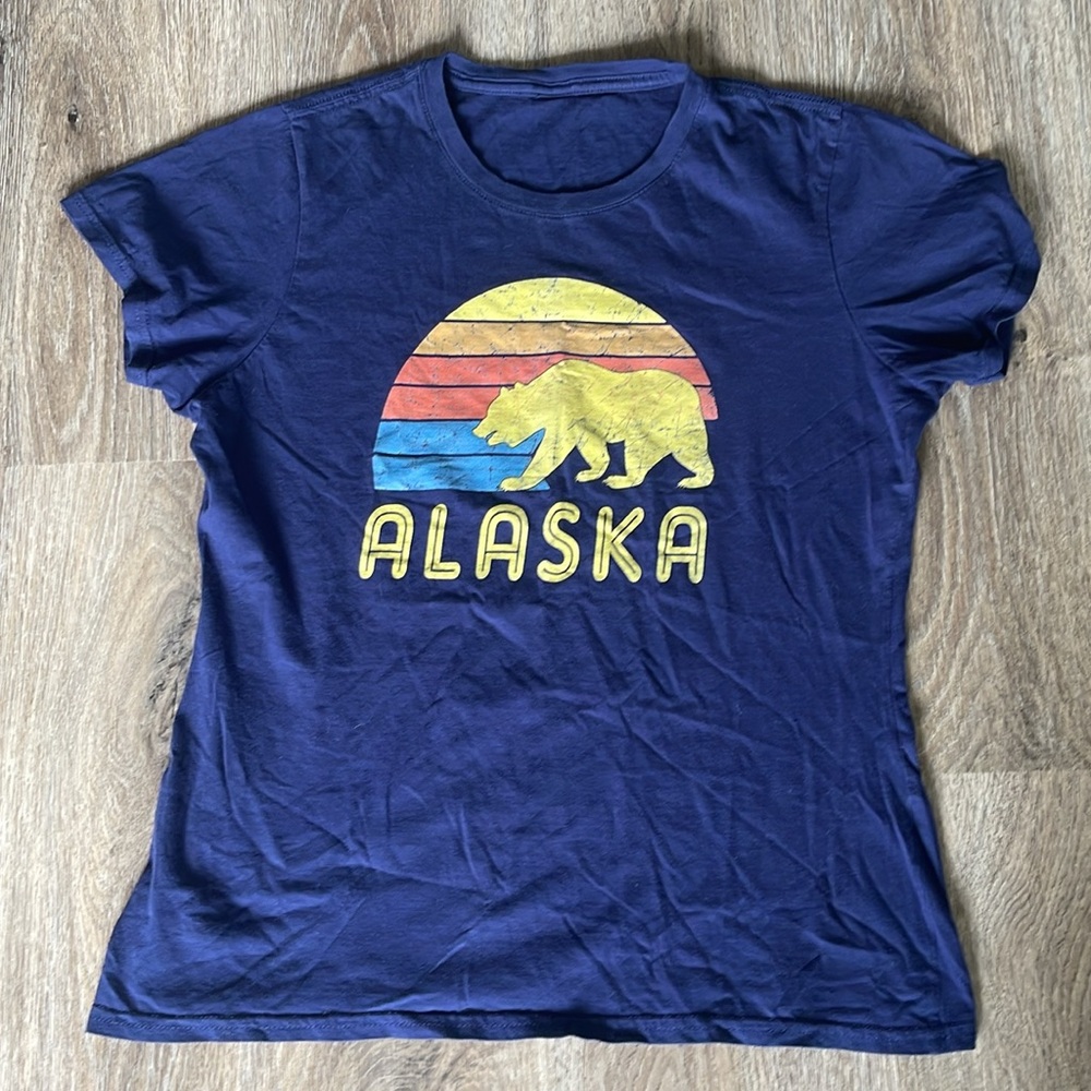 Alaska Short Sleeve T-Shirt Size Small
